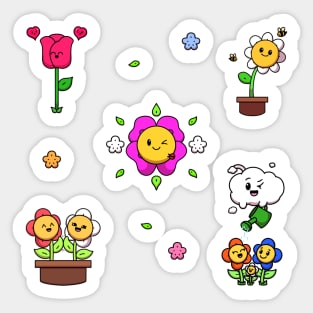 Bunch Of Mums Sticker